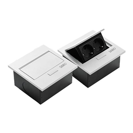 پریز توکار کابینت مدل دو پریز سارو Plug-L2